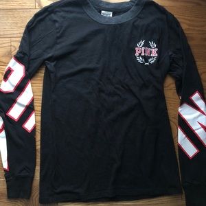 PINK Long Sleeve Graphic Tee